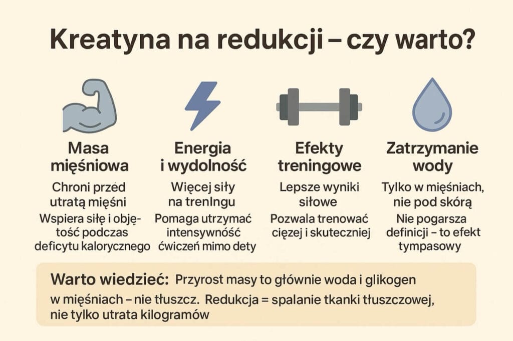 Kreatyna na redyukcji- czy warto?